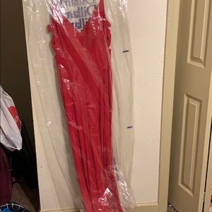 Red jump apparel dress